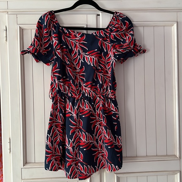 NWT Navy and Red Romper - Picture 5 of 5